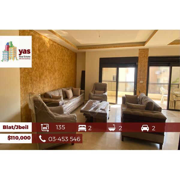 Blat/Jbeil 135m2 | Prime Location | Furnished | Sea View |Decorated|PA