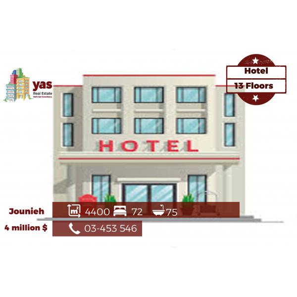 Jounieh 4400m2 | Hotel | Panoramic View | Perfect Investment | EH
