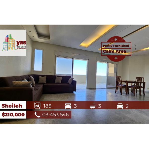 Sheileh 185m2 | Killer View | Partly Furnished |Dead End Street | TO |