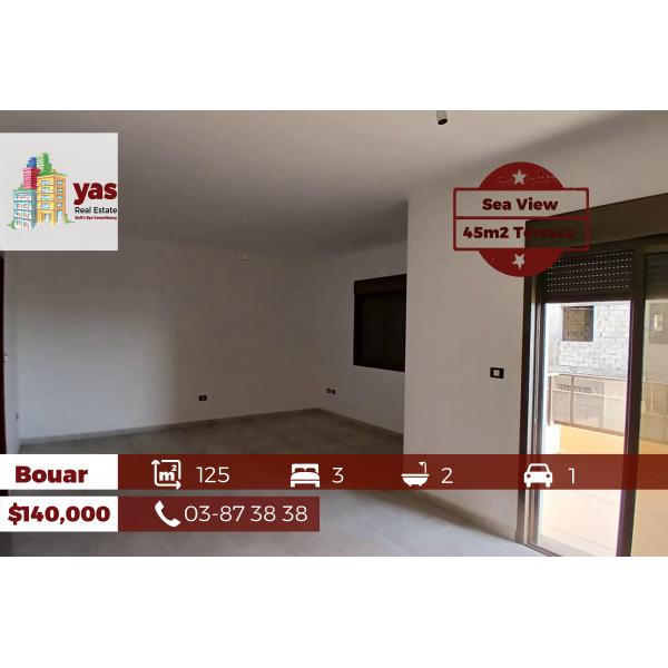 Bouar 125m2 | 45m2 Terrace | Brand New | Private Street | ABA